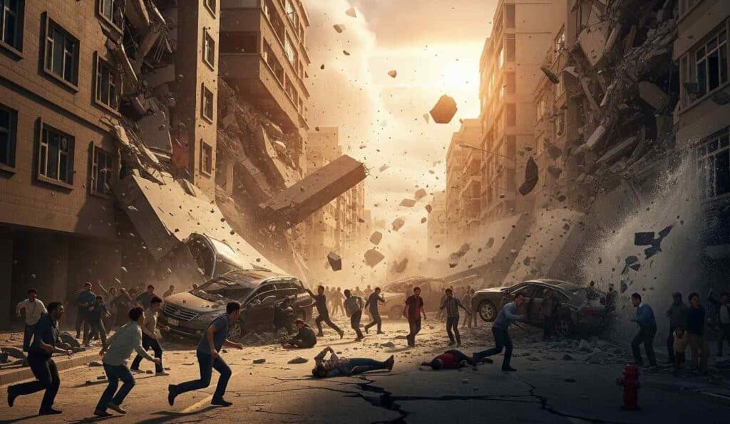 রাশিয়ার ভূমিকম্পের সময় আতঙ্কিত মানুষ ও কাঁপতে থাকা ভবন - Russia earthquakes tsunami warning