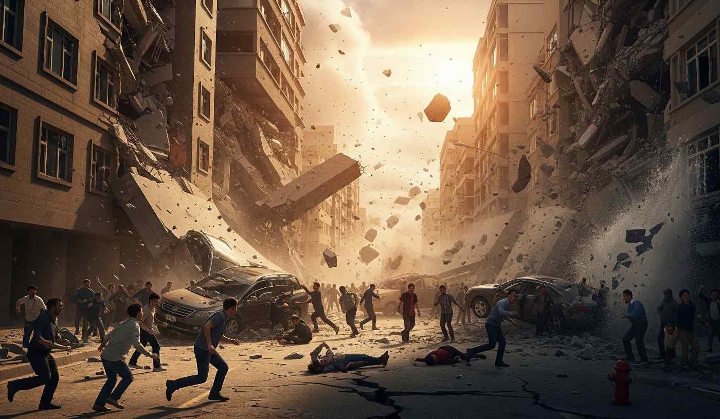 রাশিয়ার ভূমিকম্পের সময় আতঙ্কিত মানুষ ও কাঁপতে থাকা ভবন - Russia earthquakes tsunami warning