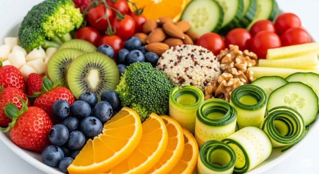 Healthy Lifestyle Habits food plate