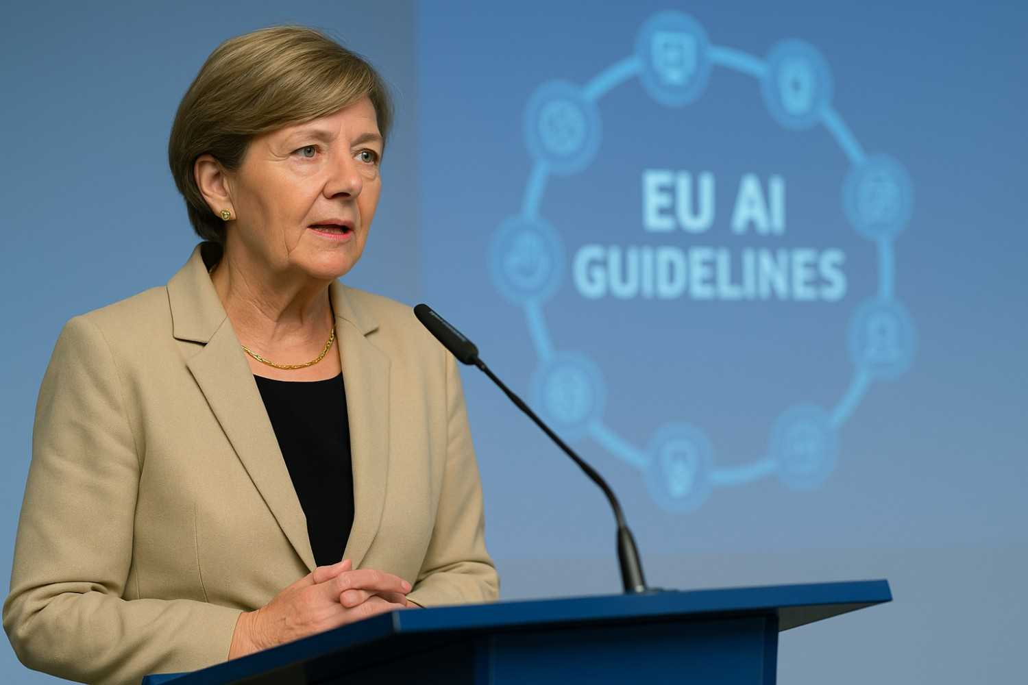 “EU AI নির্দেশিকা নিয়ে সার্কুলার বোর্ড উপস্থাপন করছে কমিশন চেয়ারম্যান”