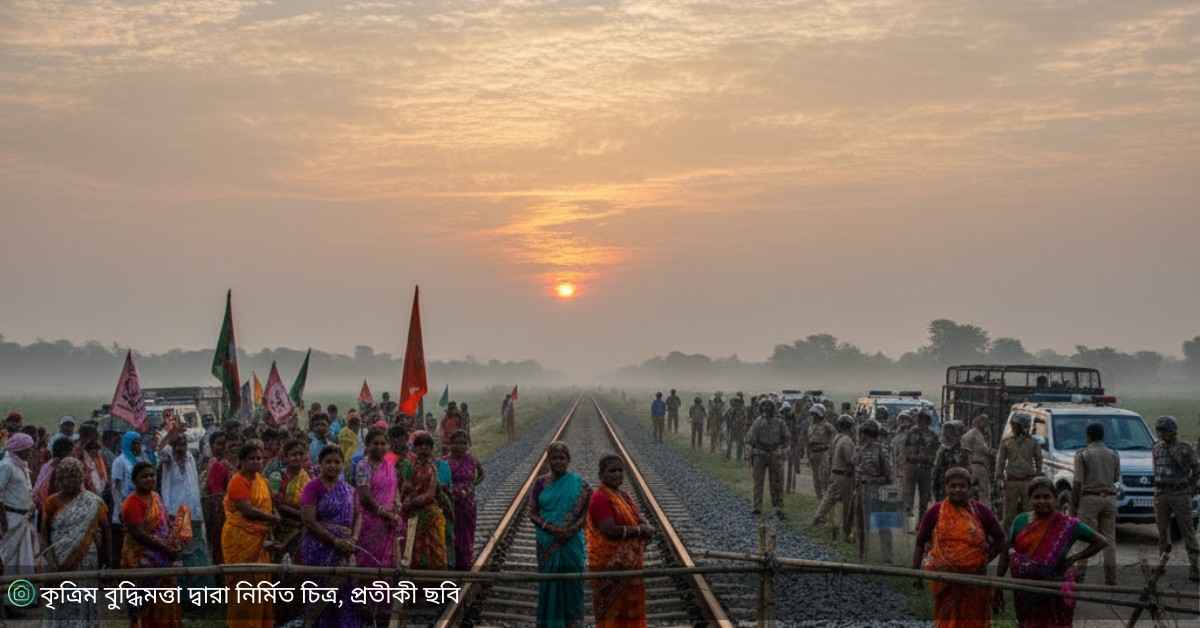 Kurmi ST দাবির রেল রোকার প্রস্তুতি