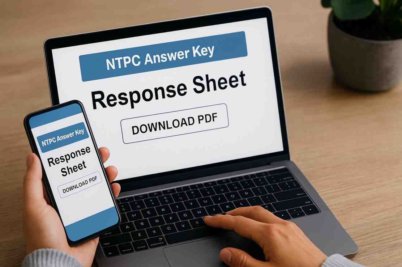 NTPC Answer Key ২০২৫ — রেসপন্স শিট ডাউনলোড