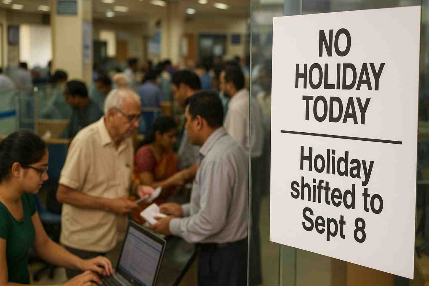 “RBI bank holiday cancelled – ব্যাংকের দরজায় নতুন নোটিশ ঝোলানো হয়েছে”