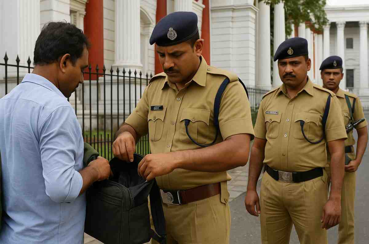 “West Bengal Assembly security ban – বিধানসভায় নিরাপত্তা চেক”